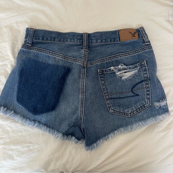American Eagle Vintage Hi Rise Jean Shorts - Picture 4 of 6